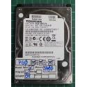USED, Hard Disk, TOSHIBA, MQ01ABD075, AAT AA21/AX0A4M, Laptop, SATA, 750GB