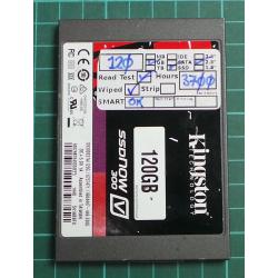 USED, Hard Disk, Kingston, SSD, 120GB, Laptop