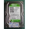 USED, Hard Disk, WD5000AZDX, WD Caviar, WD5000AZDX-00SC2B0, Desktop, SATA, 500GB