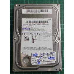 USED, Hard Disk, SAMSUNG, HD161GJ, P/N: 498021FS841999, Desktop, SATA, 160GB