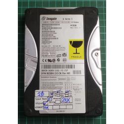 USED, Hard Disk, Seagate, U Serie 5, ST310211A, P/N: 9R4005-132, Firmware: 3.54, Config: YJN02, Desktop, IDE ,10GB