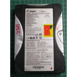 USED, Hard Disk, Seagate, U Series 5, ST320413A, P/N: 9FZ162-302, Firmware: 3.39, Config: YMJ04, Desktop, IDE , 20GB