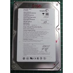 USED, Hard Disk, Seagate, Barracuda 7200.7, ST380817AS, P/N: 9W2932-370, Firmware: 3.42, Config: C4R-03, Desktop, SATA, 80GB