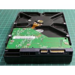 Complete Disk, PCB: 2060-701590-000 Rev A, WD6400AAKS, WD Caviar, WD6400AAKS-22A7B2, 640GB, 3.5", SATA