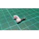 Nail in Clip, for 7*3mm Flat Cable, 16mm Nail, White