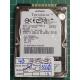 Complete Disk, CHIP: 08K2771-H69401B-X5N346-289Z, IC25N040ATMR04-0, HITACHI, P/N: 08K0862, 40GB, 2.5", IDE