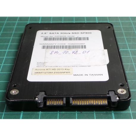 Complete Disk, SP800, SSD, 32GB, 2.5"