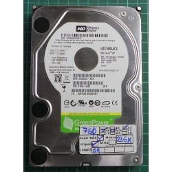 USED, Hard Disk, WD7500AACS, WD Caviar, WD7500AACS-65D6B0, Desktop, SATA, 750GB