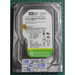 USED, Hard Disk, WD5000AUDX, WD AV-GP, WD5000AUDX-63WNHY0, Desktop, SATA, 500GB