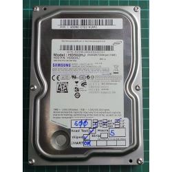 USED, Hard Disk, SAMSUNG, HD502HJ, P/N: 63302-C721-A1R4C, Desktop, SATA, 500GB