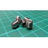 Grub Screw, M6x8mm, Cup Point, hex