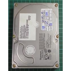 Used, Hard disk, Quantum Fireball Plus AS, AS20A011-03-B, P/N: QMP20000AS-A, Desktop, IDE, 20GB