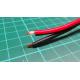 Pair 2x1,5mm2 16AWG red and black, packing 100 meters 