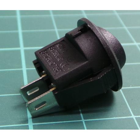 Vypínač kolébkový KDC1-2, OFF-ON 1pol.250V/3A