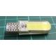 Žárovka LED T10 12V bílá, 12xLED COB, silica