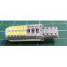 Žárovka LED T10 12V bílá, 24xSMD3014, silica