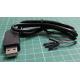 Převodník USB/TTL RS232 4P, kabel 1m, PL2303HX