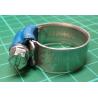 Hose Clamp, Diam 15-24mm, 12mm Width