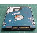 Disk, PCB: 100536286 Rev E, Momentus 7200.4, ST9500420AS, Seagate, P/N: 9HV144-300, Firmware: 0002SDM1, 500GB, 2.5", SATA