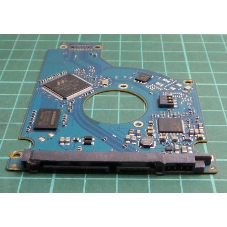PCB: 100729420 Rev B, Momentus Thin, ST500LT012, Seagate, P/N: 1DG142-285, Firmware: 0002SDM1, 500GB, 2.5", SATA