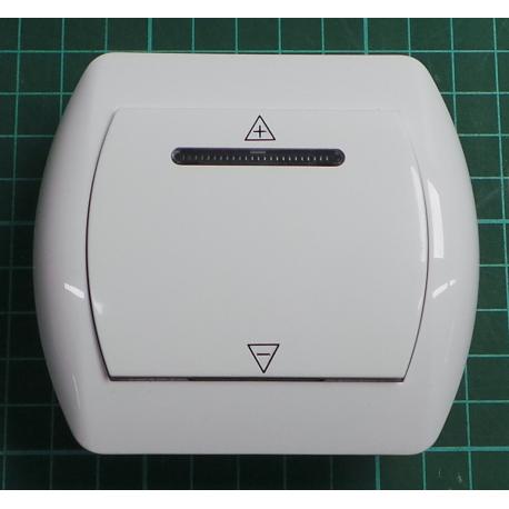 Stmivac osvetleni programovatelny, bily, IP20, 230V-50Hz, 40-400W