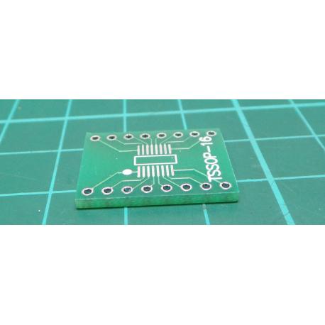 27 PCS SO/SSOP/TSSOP/SOIC16 to DIP Adapter PCB Board Converter Double Sides
