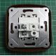 Ovladac tlacitkovy zapinaci c.1/0 tmavy mahagon, IP20, 10A, 250V, WPUL-4A, DONA LUX