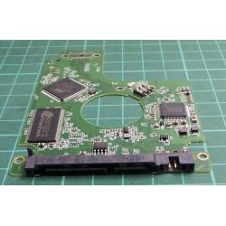 PCB: 2060-771672-001 Rev P1, WD5000BEVT, WD Scorpio, 500GB, 2.5", SATA