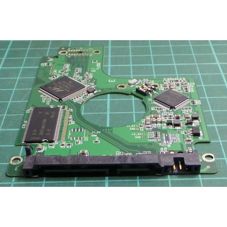PCB: 2060-701499-000 Rev A, WD3200BEVT, WD Scorpio, WD3200BEVT-22ZCT0, 320GB, 2.5", SATA