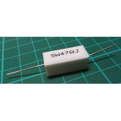 Resistor, 47R, 5%, 5W