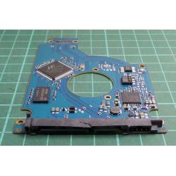 PCB: 100696152 Rev C, Momentus Thin, ST500LT012, Seagate, P/N: 9WS142-188, Firmware: 0001SDM1, 500GB, 2.5", SATA