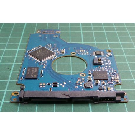PCB: 100696152 Rev C, Momentus Thin, ST500LT012, Seagate, P/N: 9WS142-188, Firmware: 0001SDM1, 500GB, 2.5", SATA