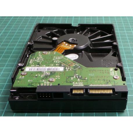 Complete Disk, PCB: 2060-701444-002 Rev A, WD1600AAJS, WD Caviar, WD1600AAJS-00PSA0, 160GB, 3.5", SATA