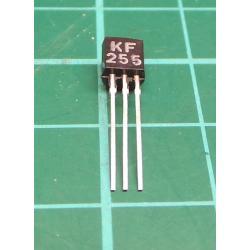 KF255 (BF255 Clone), NPN Transistor, 30V, 0.03A, 170Mhz, TO92