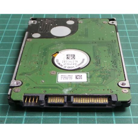 Complete Disk, PCB: BF41-00306A 00 Rev 07, HM321HI, Firmware: 2AJ10002, SAMSUNG, 320GB, 2.5", SATA