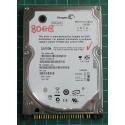 USED, Hard Disk, Seagate, Momentus 5400.2, ST98823A, P/N: 9W3883-504, Firmware: 3.06, Laptop, IDE, 80GB