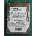 USED, Hard Disk, TOSHIBA, MK8032GAX, HDD2D15 C ZL01 T, Laptop, IDE, 80GB