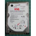 USED, Hard Disk, Seagate, Momentus 5400.2, ST96812A, P/N: 9W3882-504, Firmware: 3.06, Laptop, IDE, 60GB