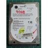 USED, Hard Disk, Seagate, Momentus 5400.2, ST94813AS, P/N: 9W3172-501, Firmware: 3.03, Laptop, SATA, 40GB