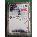 USED, Hard Disk, FUJITSU, MHW2080BH PL, P/N: CA06820-B55200TW, Laptop, SATA, 80GB