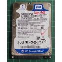 USED, Hard Disk, WD3200BPVT, WD Scorpio, WD3200BPVT-24JJ5T0, Laptop, SATA, 320GB