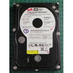 USED, Hard Disk, WD360ADFD, WD Raptor, WD360ADFD-00NLR4, Desktop, SATA, 36GB