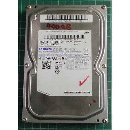 USED, Hard Disk, SAMSUNG, HD154UI, P/N: 61831B761A4GT7, Desktop, SATA, 1.5TB