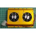 USED Heatsink and Fan for 3.5" Hard Disk