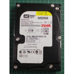 USED, Hard Disk, WD2500, WD Caviar, WD2500JB-00GVA0, Desktop, IDE, 250GB
