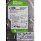 USED, Hard Disk, WD20EARX, WD Caviar, WD20EARX-00PASB0, Desktop, SATA, 2TB