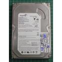 USED, Hard Disk, Barracuda 7200.10, ST3160815A, Seagate, P/N: 9CY032-304, Firmware: 3.AAC, Desktop, IDE, 160GB