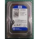 USED, Hard Disk, WD7500AZEX, WD Caviar, WD7500AZEX-00RKKA0, Desktop, SATA, 750GB