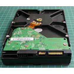 Complete Disk, PCB: 2060-701444-004 Rev A, WD2500AVJS, WD AV, WD2500AVJS-63WDA0, 250GB, 3.5", SATA
