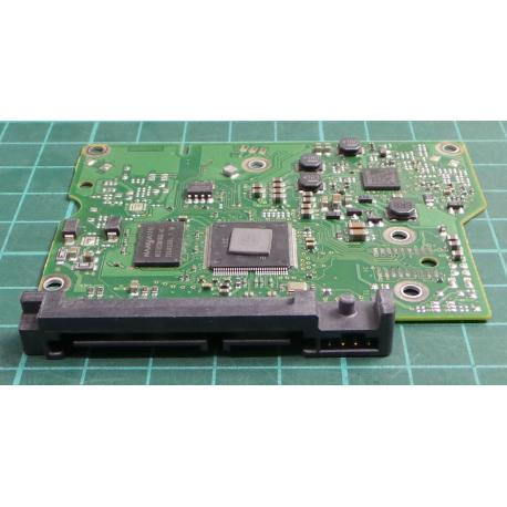 PCB: 100717520 Rev B, Barracuda, ST2000DM001, Seagate, P/N: 1CH164-305, Firmware: CC27, 2TB, 3.5", SATA
